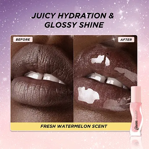 juicy hydration & glossy shine. Before. After. Fresh watermelon scent. Dramatically boosts shine as a finishing touch. Before. After. Weightless hydration. 5 minutes to soft, hydrated hair. Before. After. Honey gloss hydration routine. Step 1, mask, deeply condition _ soften. Step 2, hair oil, smooth frizz + boost shine. Step 3, hair perfume, refresh with scents from our bee garden. Step 4, lip oil, hydrate + nourish. Honey Infused Hair Oil, clinically proven, +143% instant shine, 72h hydration, 72h frizz & humidity control, up to 230 degrees C heat protection. Based on an independent lab study using scientifically proven instrumental testing.