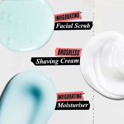 Image 1, INVIGORATING Facial Scrub BRUSHLESS Shaving Cream INVIGORATING Moisturiser Image 2, FOR MORE ENERGISED, SMOOTHER SKIN Image 3, Our Formula With: Caffeine Helps energize and reduce dullness Menthol Helps refresh skin Vitamin C Helps boost radiance Image 4, PLASTIC-FREE GIFT BOX -KIEHES- FACIAL FUEL Мини SINCE 1851 SHAVE IT OFF & TAKE OFF PY HOLIDAYS APPY HOL Vbb Image 5, STEP 2 Protect Skin For Smooth Shave KIEHL'S "CLOSE-SHAVERS" SQUADRONTM ULTIMATE BRUSHLESS SHAVE CREAM ✩WHITE EAGLE Types AEAER-RAIZER FORMULA KIEHL'S KIEHL'S FACIAL FUEL INVIGORATING MOISTURE TREATMENT FOR MEN of dye New World of Sharing Pleas 25 fl oz-75 ml FACIAL FUEL ENERGIZING FACE WASE GEL CLEANSER FOR MIN HOLS SNCK INTDIC NEW YOR 2.5 fl. oz. - 75 ml 2.5 fl. oz. 75 ml STEP 1 Deeply Cleanse STEP 3 Hydrate Skin