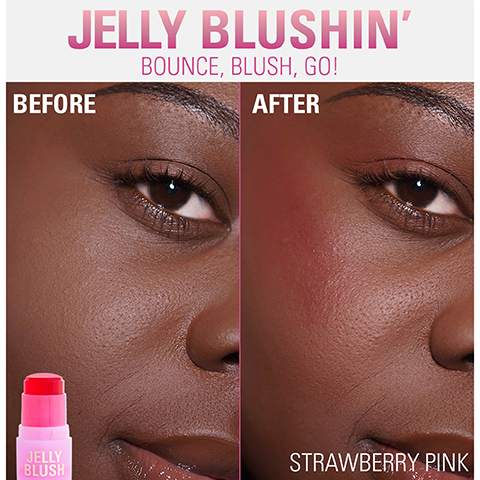 JELLY BLUSHIN' BEFORE BOUNCE, BLUSH, GO! AFTER