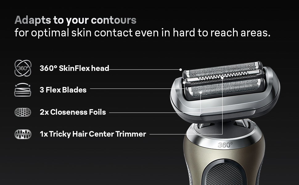 Series 7 Electric Shaver for Wet & Dry Shaving | Official Braun Store