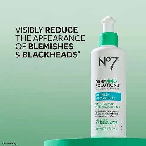 Visibly reduced the appearance of blemishes and blackheads. 96 percent said skin felt less oily after use.