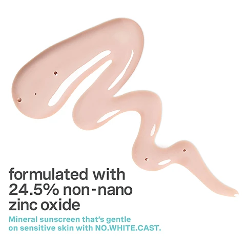 Image 1 - A creamy, light pink swirl of sunscreen is shown, with text that reads formulated with 24.5% non-nano zinc oxide and mineral sunscreen that’s gentle on sensitive skin with NO.WHITE.CAST.
              Image 2 - A turquoise bottle of sunscreen with a pump top rests on a white surface, accompanied by two beige applicators, featuring text that highlights Powered by... ectoin, sheer mineral pigments, and 24.5% non-nano zinc oxide.
              Image 3 - A smiling woman with short hair holds a turquoise skincare product to her forehead against a teal background, with the text AN SPF YOULL LOOK FORWARD TO WEARING and three bullet points: No White Cast, Deep Hydration, Illuminating Finish.
              Image 4 - A person applying a skincare product to their face with a gentle touch, displaying a natural glow, and visible text on the left side that reads How to use Shake well. For face + neck coverage use two fingers length of HydraKate Illuminating SPF 50+ Drops. Let absorb for 15 minutes before sun exposure. Reapply at least every two hours.
              Image 5 - Two turquoise sunscreen bottles are positioned on white tiles next to a swimming pool, with a circular cap nearby, and the text states 80 MINS WATER RESISTANT.
              Image 6 - Three women of diverse appearances are smiling and posing together, each holding skincare products, with the text PROTECT + HYDRATE + ILLUMINATE above and NO WHITE CAST below.
              Image 7 - A man is applying a facial skincare product while looking at the camera, with the text SUNCARE IS SKINCARE KATE SOMERVILLE and a smiley face logo in the bottom left corner.