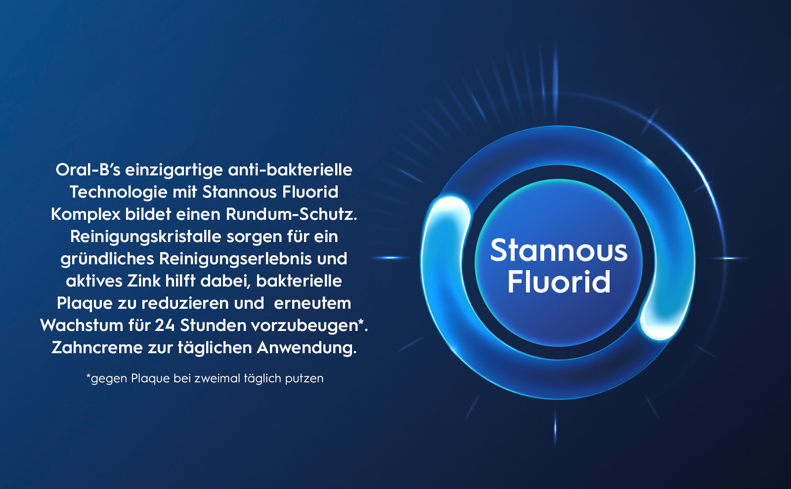 ACERY WAK KLINISCHE KLINISCH BEWIESEN Oral-B 75 ml Professional Beruhigendes Gefühl ANGEREICHERT MIT TANNOUS → Oral-B Professional LANG ANHALTENDE Sensit Pro Lang anhaltende Wirku Pflege schmerzempfindlic LANG .bel bestiauierlicher Ant ANHALTENDE WIRKUNG Sensitiv Pro KLINISCH DEWIESEN Lang anhaltende Wirkung zur Pflege schmerzempfindlicher Zähne. Beruhigendes Gefühl
                                  Sorgt während und nach dem Zähneputzen für ein angenehmes Mundgefühl KLINISCH BEWIESEN