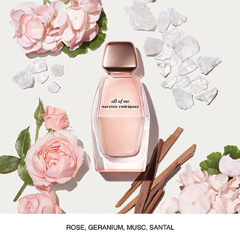 rose, geranium, musc, santal