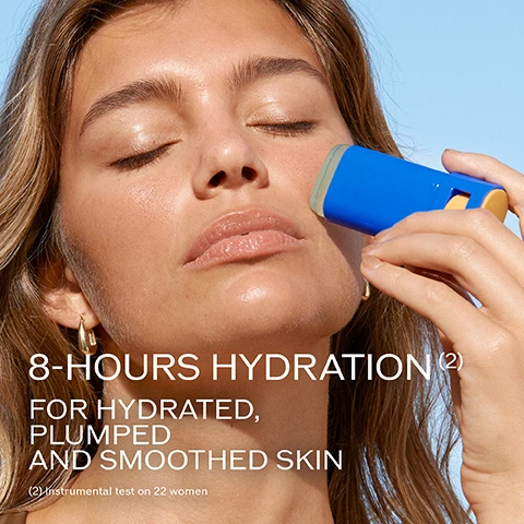 Image 1 - A woman with a radiant complexion is applying a blue skincare product to her face, and the image includes the text 8-HOURS HYDRATION (2) FOR HYDRATED, PLUMPED AND SMOOTHED SKIN (2) Instrumental test on 22 women.
              Image 2 - A blue sunscreen stick with various highlighted text around it sits on a light surface, accompanied by pieces of wood and nuts, including descriptions of ingredients and benefits such as Profense CL, Naturesurge complex, and New Argan Oil for smoother and more hydrated skin.
              Image 3 - An underwater scene with bubbles and light features the text SynchroShieldRepair™ at the top, along with two blue boxes labeled WetForce, which states strengthens the protection veil in contact with water, and HeatForce, which states boosts the protection veil in hot weather.
              Image 4 - A blue stick container of Shiseido Expert Sun Protector is sitting on sand, highlighting features such as UVA & UVB filters, SuperVeil-UV 360, and Synchroshield, with an SPF of 50 visible on the product, along with text stating High and resistant UV protection veil thanks to and in vitro test.
              Image 5 - A woman with long hair is sitting on the beach in a swimsuit, beside two blue Shiseido sun protection products labeled Expert Sun Protector Lotion and Expert Sun Protector Stick, featuring SPF 50 and text that reads POWERFUL UV PROTECTION Over 100 years of suncare expertise. ANYTIME. ANYWHERE. ANY SKIN TYPE.
              Image 6 - An arrangement of four sun protection products displayed against a blue sky background with palm leaves, featuring a blue tube of Expert Sun Protector Cream SPF50+, a blue bottle of Expert Sun Protector Lotion SPF50+, a clear sunscreen stick SPF50+, and a compact foundation SPF30, with the text Choose yours and descriptions of each products benefits.
              Image 7 - Image shows a promotional graphic with a light blue background featuring four steps to create a summer look using Shiseido products: 1. Protect with Expert Sun Protector Cream SPF50+, 2. Unify with Revitalessence Skin Glow Foundation, 3. Color with Technosatin Gel Lipstick, and 4. Protect with Expert Sun Protector Clear Stick, labeled as NEW.