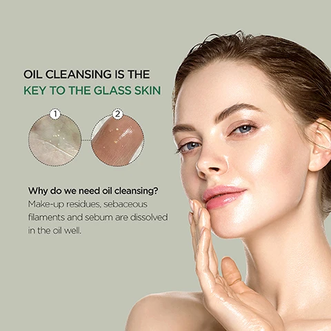 Image 1 - A woman with glowing skin is smiling and touching her face, while two circular images show before-and-after results of oil cleansing, accompanied by text that reads oil cleansing is the key to the glass skin and why do we need oil cleansing? Make-up residues, sebaceous filaments and sebum are dissolved in the oil well.
              Image 2 - A bottle of cleansing oil is shown with a pump top, featuring text that reads Gentle yet Potent Cleansing Oil, Mild Ingredients For All Skin Type, formulated with Heartleaf extract for soothing effects, Deep Cleansing, removes makeup and blackhead, and clears clogged pores, and Gentle On The Eyes, no eye stinging experiences.
              Image 3 - A tube of Heartleaf Quercetinol Pore Deep Cleansing Foam with a gradient from white to green background, featuring various hashtags related to cleansing and a badge stating tested no irritation.
              Image 4 - Image of a product package for Anua Heartleaf Quercetin Pore Deep Cleansing Foam, with text highlighting its benefits: Deep Pore Cleansing for all skin types, Removes Impurities From Pores, Exfoliates Gently, and Soothes & Hydrates Skin, along with a visual of the product and soft bubble texture surrounding it.
              Image 5 - A clear bottle of pink serum labeled Anua Niacinamide 10% + TXA 4% Serum is positioned next to a translucent pink sphere on a reflective surface, with text that reads This lightweight non-sticky watery serum targets stubborn dark spots and uneven skin tone.
              Image 6 - Image shows a light pink background with three sections, each containing an ingredient description: 10% Niacinamide with the text helps to even out skin tone for clearer skin, Hyaluronic Acid + Polyglutamic Acid with the text hydrates and soothes the skin, and Ceramides with the text helps to strengthen the skin barrier.
              Image 7 - A clear bottle of Heartleaf 77% Soothing Toner labeled with the brand name Anua, featuring visible hashtags for skincare benefits and icons indicating that the product is fungal acne safe and fragrance free.
              Image 8 - A hand holds a bottle of Anua Heartleaf 77% Soothing Toner, with instructions on how and when to apply it, stating to use after cleansing as part of both your morning and night skincare regimen.