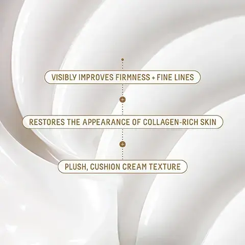 Image 1 - A close-up of creamy, off-white texture features three text boxes connected by a dotted line, reading: Visibly improves firmness + fine lines; Restores the appearance of collagen-rich skin; Plush, cushion cream texture. Image 2 - Green plant shoots with leaves are shown immersed in a light yellow liquid with bubbles, with a translucent green tube spiraling around them, accompanied by text that reads: WHAT IS GROWTH FACTOR? NATURALLY FOUND IN SKIN, GROWTH FACTORS HELP TO MIMIC YOUTHFUL SKIN. SENDS TARGETED SIGNALS TO FIBROBLASTS—CELLS RESPONSIBLE FOR COLLAGEN PRODUCTION. STIMULATES CELLS TO ACT AND APPEAR YOUNGER, ENHANCING SKIN ELASTICITY. VISIBLY IMPROVES FIRMNESS FOR A MORE YOUTHFUL APPEARANCE. Image 3 - A scientific-themed image with glass labware containing pale liquids and plant elements on a cream background, presenting information titled TRIPLE BIOTECH BREAKTHROUGH, followed by BIOMIMETIC GROWTH FACTOR: PLANT-BASED PEPTIDE VISIBLY BOOSTS ELASTICITY + SUPPORTS A COLLAGEN-RICH COMPLEXION; CYCLIC PEPTIDE: BIOENGINEERED PEPTIDE STRUCTURE ENHANCES ABSORPTION TO PLUMP THE LOOK OF LINES; and ENCAPSULATED VEGAN COLLAGEN: FIRMS THE APPEARANCE OF AREAS PRONE TO COLLAGEN LOSS. Image 4 - A skincare comparison chart visually shows four Biossance moisturizer jars against a creamy white background, displaying the title FIND YOUR MOISTURE MATCH, and details for four products: Biossance Squalane + Omega Repair Cream, with sun and moon icons, for Dry to mature skin, a Rich cream texture, and results that Deeply nourish and support skin’s moisture barrier; Biossance Squalane + Probiotic Gel Moisturizer, also with sun and moon icons, for Oily to combination skin, a Lightweight gel texture, and results that Calm reactive, blemish-prone skin with lightweight moisture; Biossance Squalane + Growth Factor Firming Moisturizer, also with sun and moon icons, for Normal to dry skin, a Cushion cream texture, and results that Visibly improve laxity, fine lines, and bounce; and Biossance Squalane + Ectoin Overnight Rescue, with a moon icon, for All skin types including dry plus sensitive, an Ultra-rich cream texture, and results that Intensely replenish moisture plus renew stressed skin overnight. Image 5 - A collection of Biossance skincare products, including a green pump cleanser, a small green jar of peach eye cream, a golden serum dropper bottle, and a gold jar of white moisturizer, are artfully arranged with water droplets on a reflective surface against a beige background, illustrating OUTSMART FINE LINES IN 4 STEPS: Step 1 Amino Aloe Gentle Cleanser dissolves away dirt + makeup; Step 2 Marine Algae Eye Cream firms + smooths eye area; Step 3 Firm and Lift Dual Serum visibly lifts + sculpts; Step 4 Growth Factor Firming Moisturizer fades look of lines + wrinkles. Image 6 - A close-up shows a vibrant green plant stem with several dew-like drops of golden liquid, followed by text that reads Squalane The Superhydrator, A Molecular Moisture Match To Your Skin, Sugarcane-Derived Oil In Every Biossance Formula, Boosts Absorption Of Active Ingredients By 40X*, C30H62, *Based on a comparison study of squalane, caprylic/capric triglyceride, sunflower seed oil, and jojoba oil with retinyl acetate. Image 7 - A before and after comparison image shows a close-up of a persons face from the nose to the chin, with the BEFORE side revealing prominent wrinkles around the mouth and cheek area within a dotted oval, and the 4 WEEKS side showing visibly smoother skin and reduced wrinkles in the same highlighted region, along with the text 87% FELT FIRMER SKIN WITH VISIBLE IMPROVEMENT TO SIGNS OF COLLAGEN LOSS* *BASED ON PARTICIPANT QUESTIONNAIRES FROM A CLINICAL STUDY ON 31 WOMEN, ADMINISTERED AFTER 4 WEEKS OF TWICE-DAILY USE. Image 8 - A before and after comparison shows a womans face with a visible reduction in fine lines and improved skin texture on the right side after 4 weeks, with text that reads: BEFORE, 4 WEEKS, 90% NOTICED A HEALTHY BOUNCE AND SMOOTHER, MORE REFINED SKIN*, *BASED ON PARTICIPANT QUESTIONNAIRES FROM A CLINICAL STUDY ON 31 WOMEN, ADMINISTERED AFTER 4 WEEKS OF TWICE-DAILY USE.
