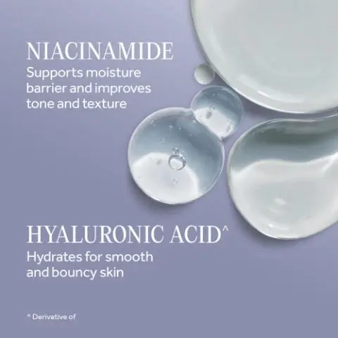 No7 Prime Forever skincare routine featuring four products: cleansing gel-oil milk cleanser, serum, weightless moisturizer, and SPF 50 primer sunscreen, labeled as Steps 1–4. No7 Prime Forever Serum and SPF 50 Primer Sunscreen with text stating
