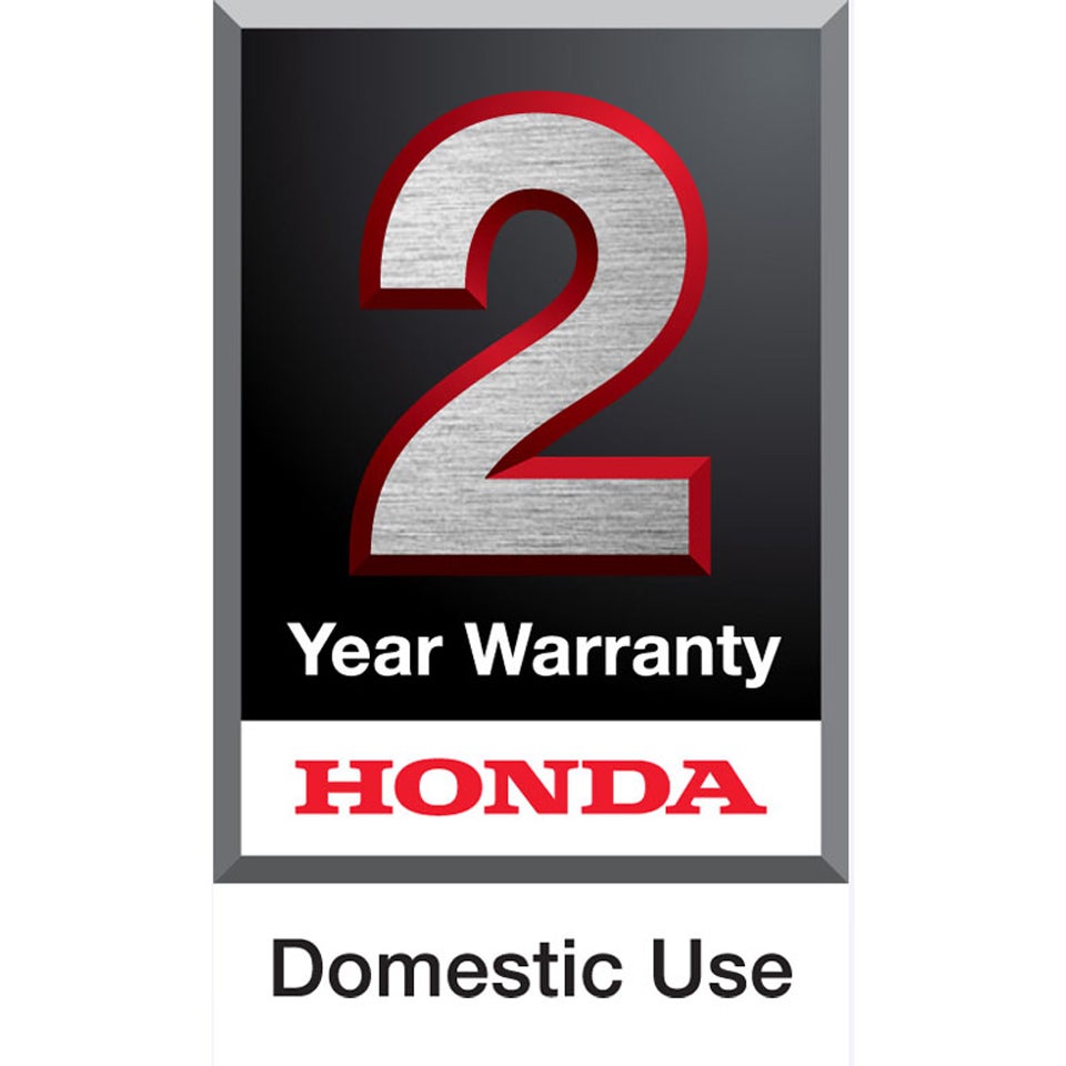 2 year warranty. Honda. Domestic Use.