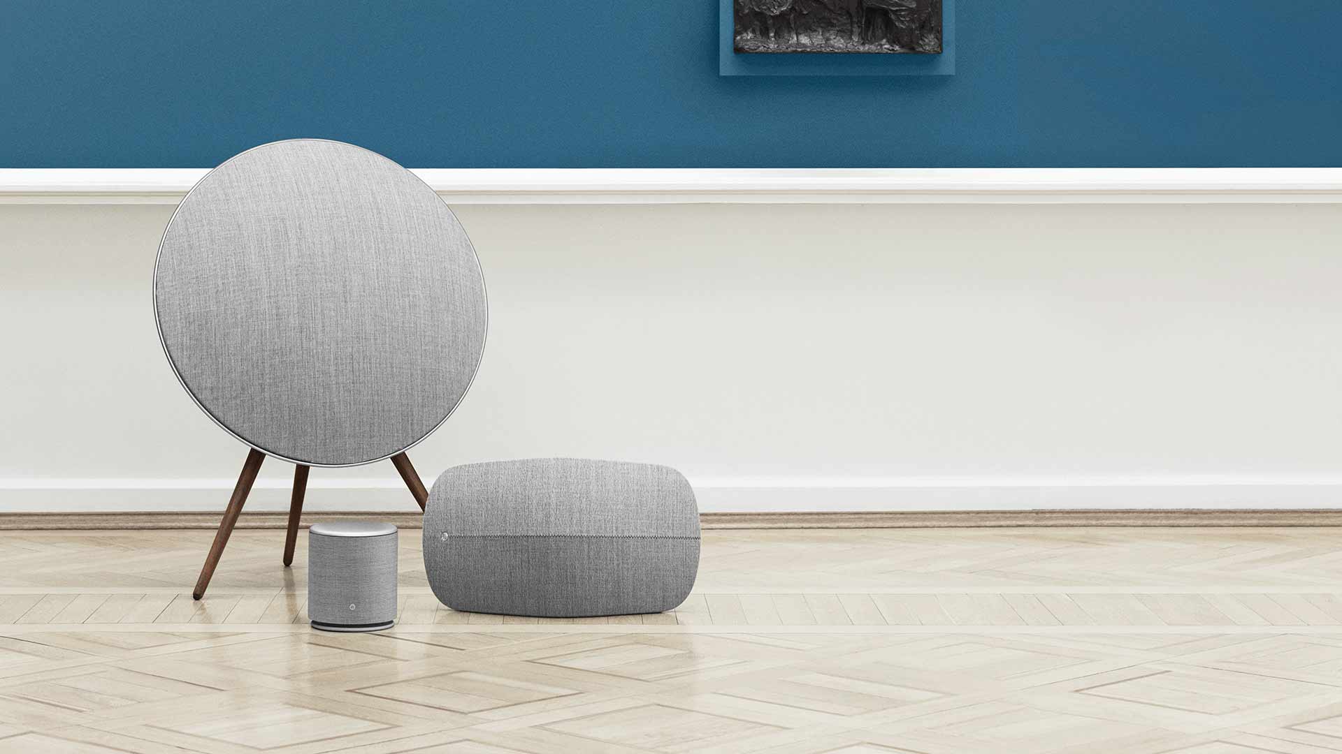 Bang & Olufsen M5 Portable Bluetooth Speaker - Natural | Coggles Bang & Olufsen M5 Portable Bluetooth Speaker - Natural | Coggles