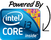 Powered by an Intel Core i3 Processor