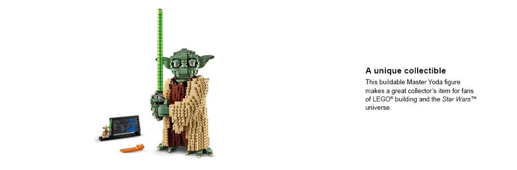 LEGO Star Wars: Yoda Figure Attack of the Clones Set (75255) Toys