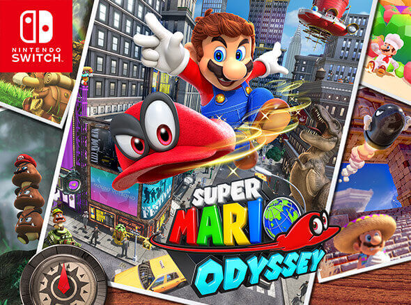 Nintendo Switch Super Mario Odyssey Pack Nintendo Official Uk Store 3170