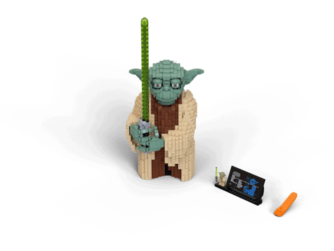 Play out exciting Star Wars™ battles with buildable Jedi Master Yoda