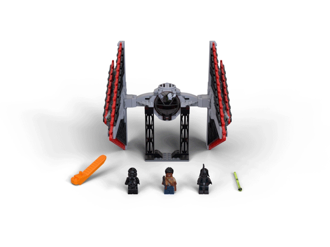 LEGO Star Wars Sith TIE Fighter 75272 Collectible Building Kit (470 Pieces)  