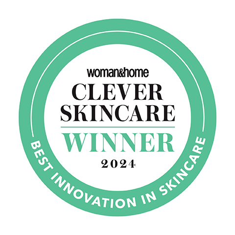 Woman and home Clever Skincare winner 2024. Best Innovation in skincare