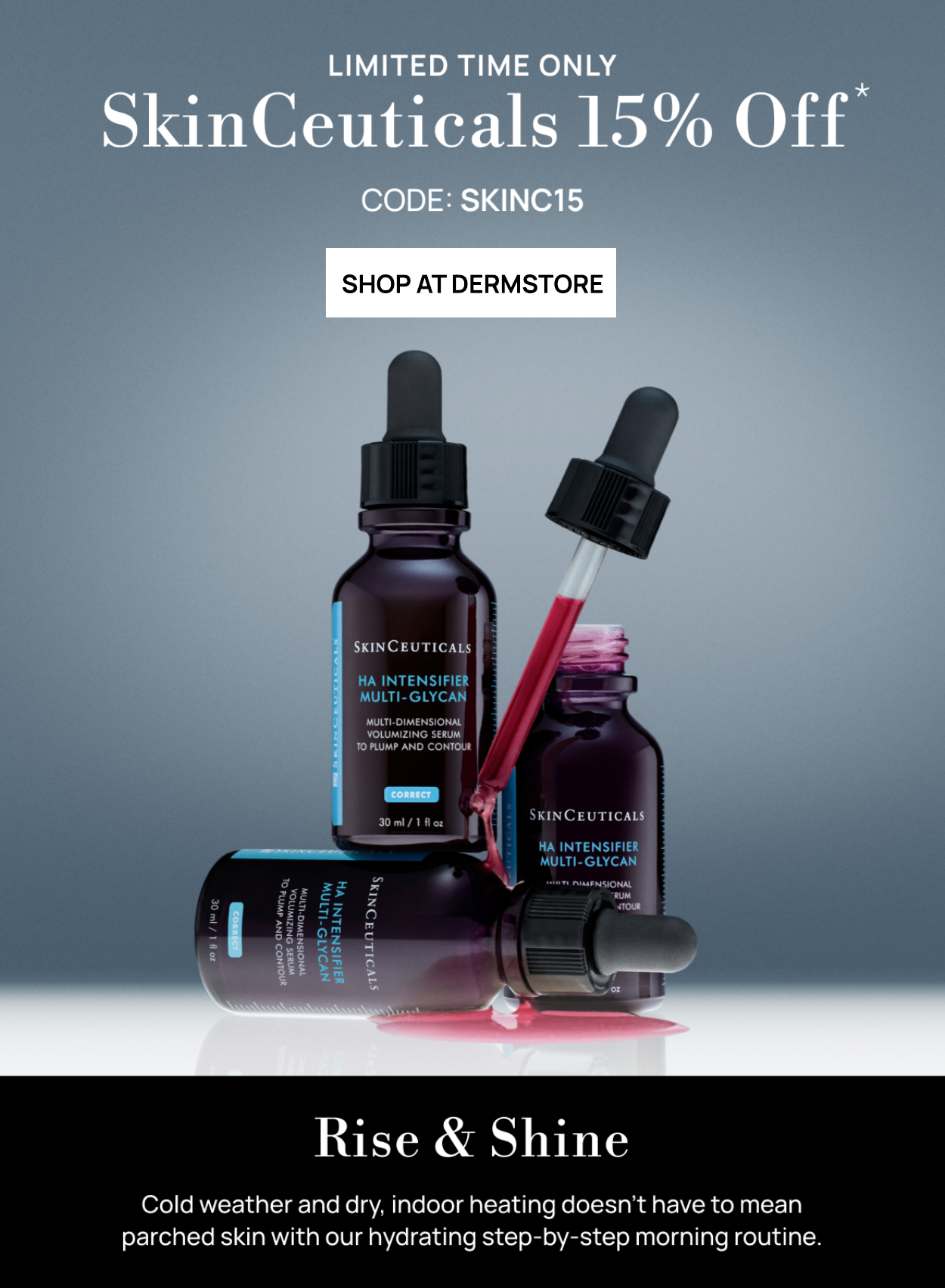 15% off SkinCeuticals with code SKINC15