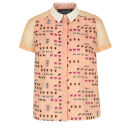 Antipodium Women's XOXO Mixed Messages Shirt - Pink