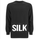 Sik Silk Men's Long Sweatshirt - Black