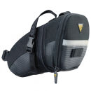 Topeak Wedge Aero Saddlebag With Strap - Large Topeak Wedge Aero Saddlebag With Strap - Large