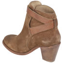 Hudson London Women's Lewknor Suede/Leather Heeled Ankle Boots - Tan