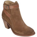 Hudson London Women's Lewknor Suede/Leather Heeled Ankle Boots - Tan