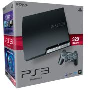 PS3: Sony Playstation 3 Slim Console (320 GB) Games Consoles | Zavvi.com