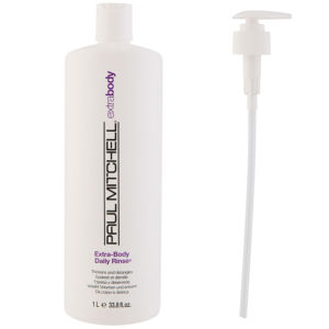 Paul Mitchell Extra Body rinçage quotidien démêlant quotidien (1000ml) avec pompe (lot)