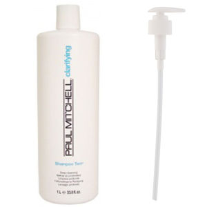 Paul Mitchell Shampoo Two (1000ml) with Pump (Bundle)