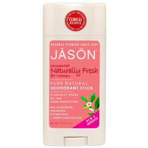 JASON Naturally Unscented Deodorant Stick for Women 71 g