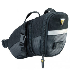 Topeak Wedge Aero Saddlebag With Strap - Medium