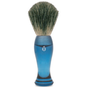 eShave Fine Badger Shaving Brush Blue