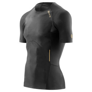 Skins A400 Short Sleeve Top - Black