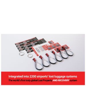 HomingPin Luggage Recovery Double Pack (Includes 6 Loops, 12 Large Stickers, 12 Small Stickers and 2 Keyring Adaptors) HomingPin Luggage Recovery Double Pack (Includes 6 Loops, 12 Large Stickers, 12 Small Stickers and 2 Keyring Adaptors)