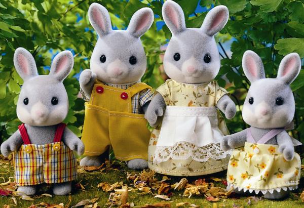 family rabbit toys