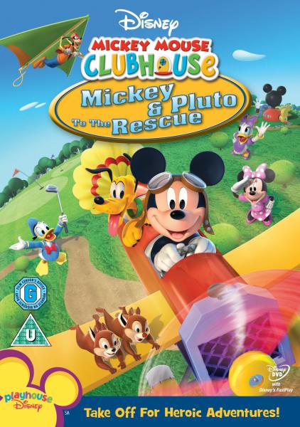 Mickey Mouse Clubhouse: Mickey & Pluto To The Rescue DVD | Zavvi