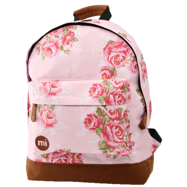 Mi Pac Fl Pink Rose Print Backpack Womens Accessories Zavvi Us Sorry Unfortunately This Product Is Curly Out Of Stock