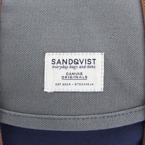 Sandqvist Men's Stig Backpack - Multi/Blue/Grey