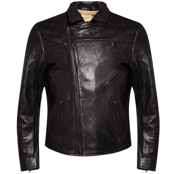 Levi's Made & Crafted Men's Off Road Leather Jacket - Black - Free UK ...