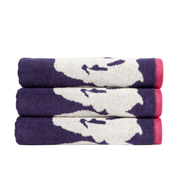 Kingsley Bloom Towel Amethyst Homeware