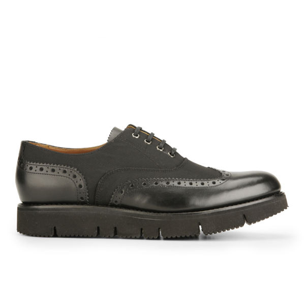 Grenson Men's Max Brogues - Black - Free UK Delivery over £50