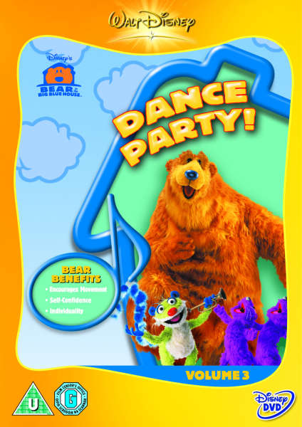 Bear In The Big Blue House Dance Party Dvd Zavvi Uk