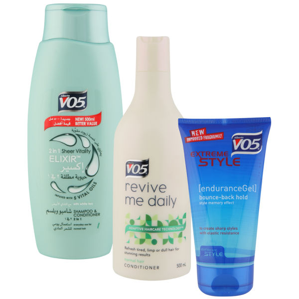 Vo5 Men S Holiday Pack Shampoo Conditioner And Gel Health