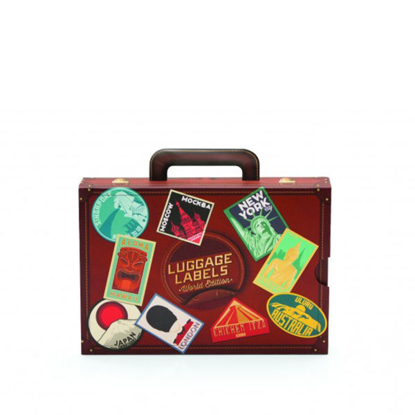 Vintage Style Luggage Labels | IWOOT