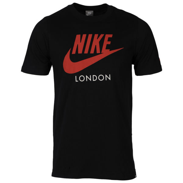 Nike Men's London TShirt Black/Red Sports & Leisure