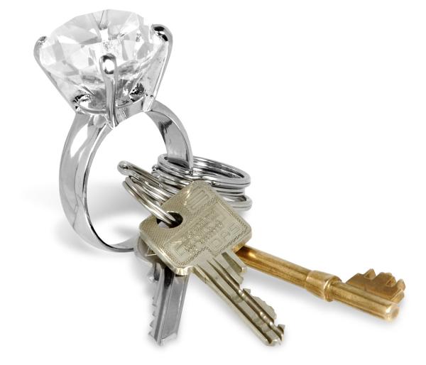 Diamond Key Ring IWOOT