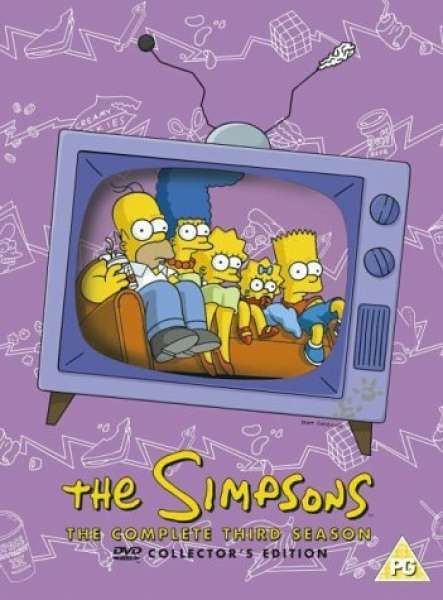 The Simpsons Complete Season 3 Box Set Dvd Zavvi