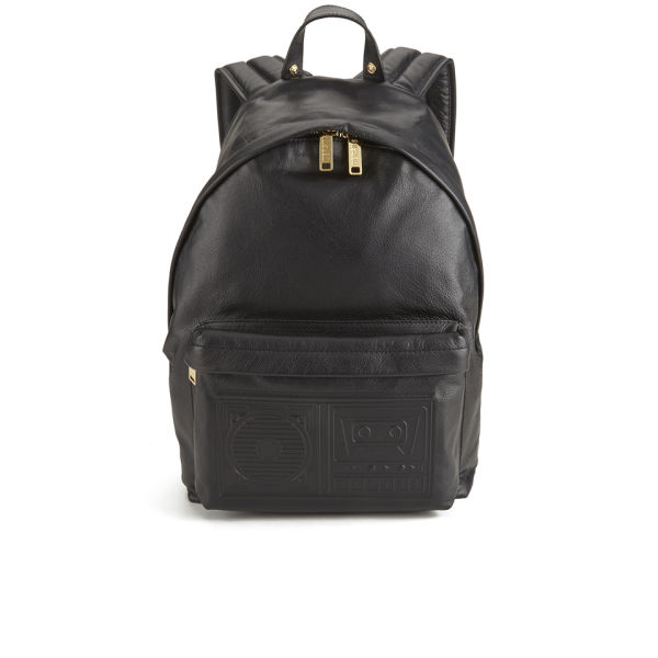 Versus Versace Men's Boombox Backpack Black Free UK Delivery over £50