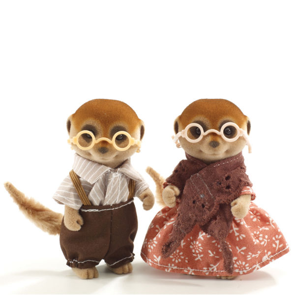 sylvanian families meerkat family