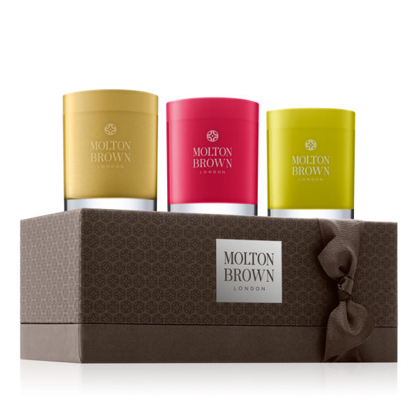 Molton Brown Three Kings Candle Set (Worth £75) Free Shipping